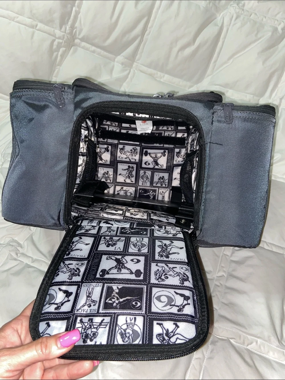 SIX PACK MEAL PREP MANAGEMENT TOTE BAG | 4-MEAL LUNCH BOX